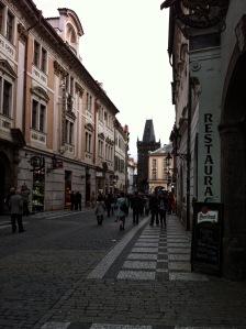 Streets of Prague.